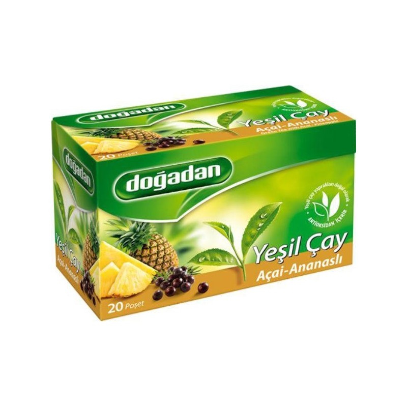 Dogadan Yesilcay Acai Ananas Karisimi X12 Dogadan Yesilcay Acai Ananas Karisimi X12