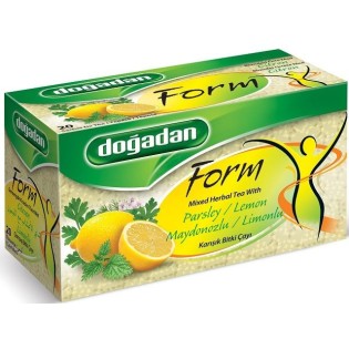 Dogadan Form Maydanozlu Limonlu Karisik Bitki Cayi X12
