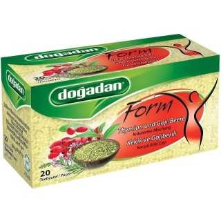 Infusion Minceur au Thym et aux Baies de Goji – Doğadan Form 12x20 | Tisane turque tonifiante et antioxydante