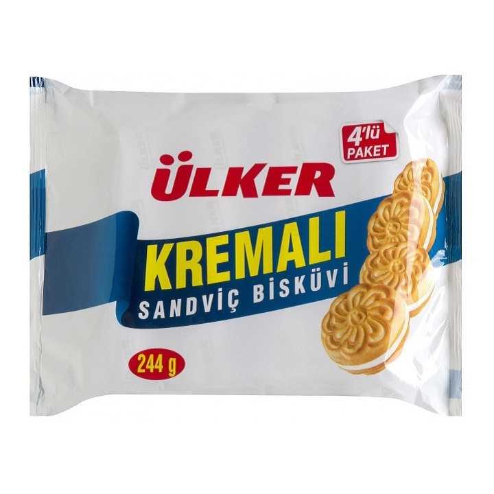 Ulker Kremali Biskuvi 244 G 4X61G 11X1