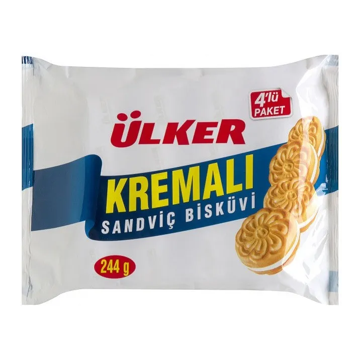 Ulker Kremali Biskuvi 244 G 4X61G 11X1