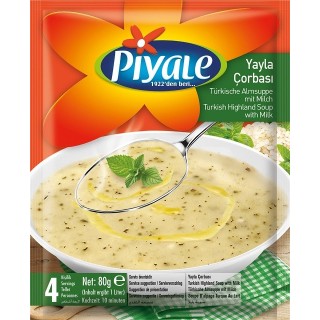 Piyale Turkish Yayla Corbasi Soup 80G (12X6 72)