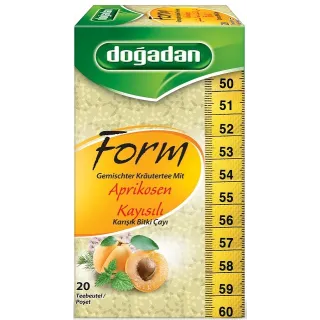 Thé Minceur à l’Abricot – Doğadan Kayısı Form Çayı 12x20 | Infusion turque bien-être et digestion