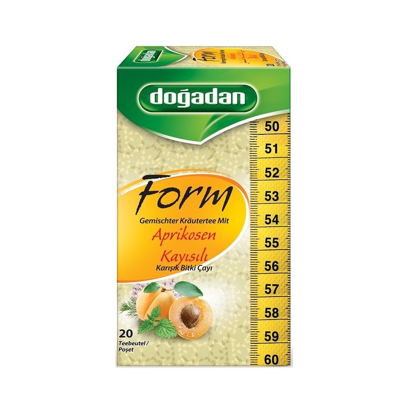 The Minceur Dogadan Abricot - 12 Boites X 20 Sachets