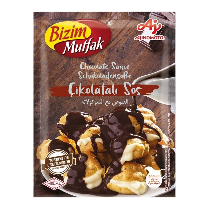 Bizim Mutfak Cikolatali Sos 118Gr 12X2 24