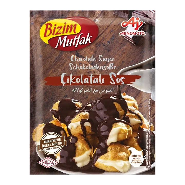 Bizim Mutfak Cikolatali Sos 118Gr 12X2 24