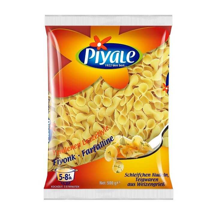 Piyale Pates Farfalles Lot De 20 X 500G