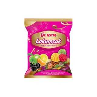Ulker Lokumcuk Karisik Meyveler Jole Seker 350Grx6