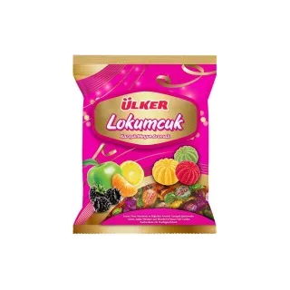 Ulker Lokumcuk Karisik Meyveler Jole Seker 350Grx6