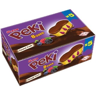 Peki 8 Cake Aux Fruits Des Bois 12X5X42G