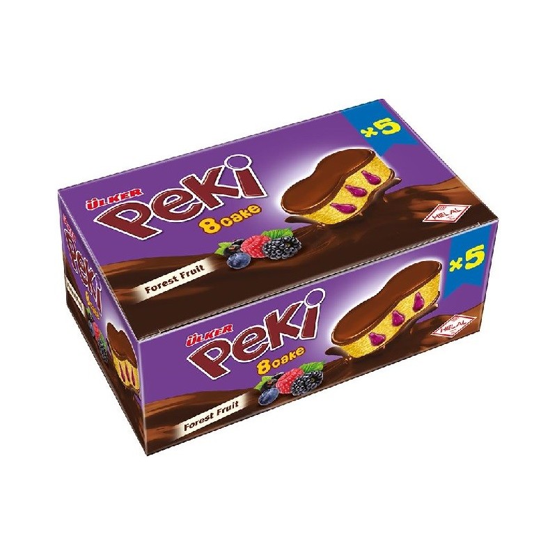 Peki 8 Kek Orman Meyveli 5X42G 12X1 12 Peki 8 Kek Orman Meyveli 5X42G 12X1 12