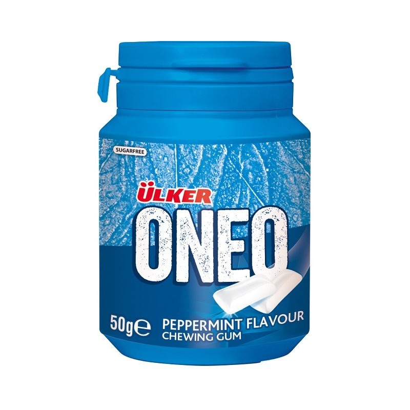 Oneo Plastik Jar Naneli Sakiz 50Gx20