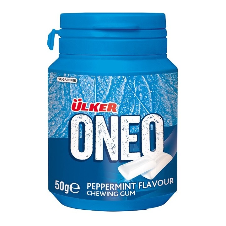 Oneo Plastik Jar Naneli Sakiz 50Gx20