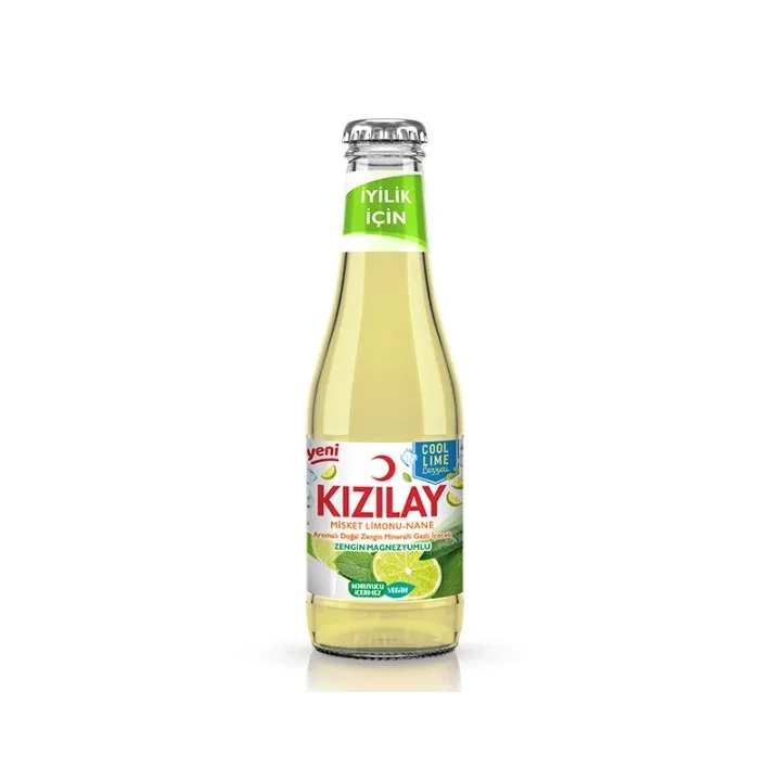 Kizilay Cool Lime Misket Limonu-Nane 200Ml 6X4