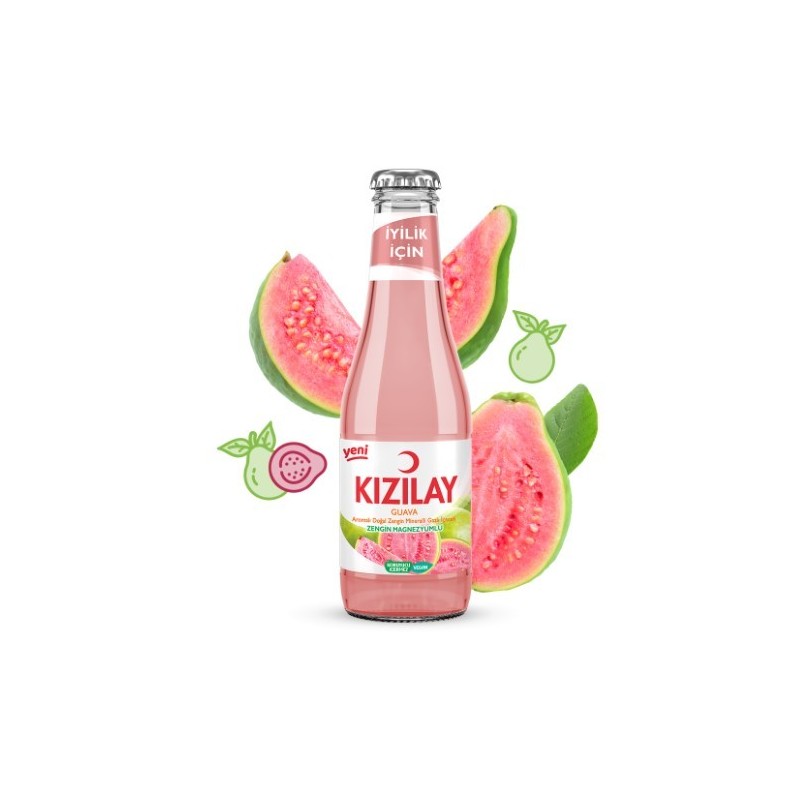 Kizilay Guava Aromali Maden Suyu 200 Mlx24 Kizilay Guava Aromali Maden Suyu 200 Mlx24