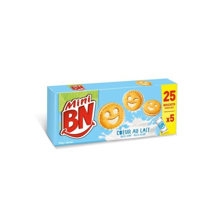 Bn Mini Bn Cur De Lait (5 Pochons)175Gx16 Bn Mini Bn Cur De Lait (5 Pochons)175Gx16