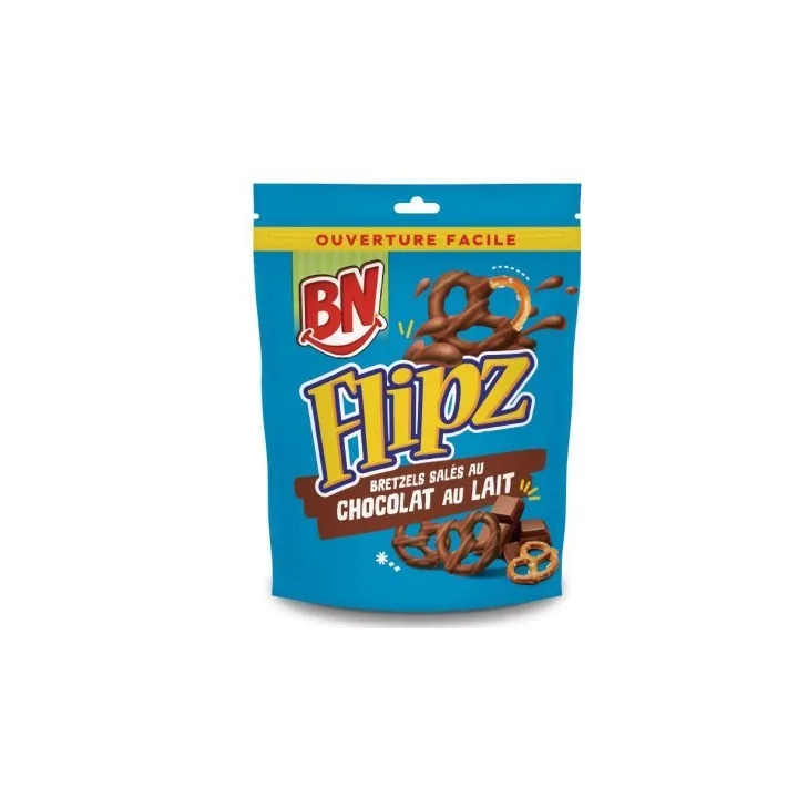 Bn Flipz Chocolat Au Lait 90Gx6