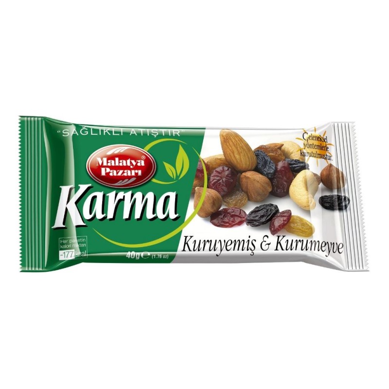 Mp Karma Karisik Yesil Kuruyemis Et Kurumeyve Fr 40Grx48