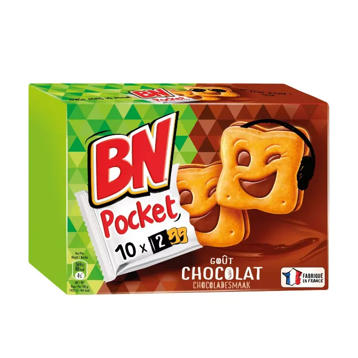 Bn Pocket Gout Chocolat 375 Grx12