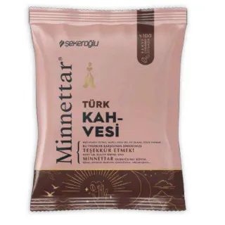 Minnettar (Cafe Turc) Turk Kahvesi 100Grx24