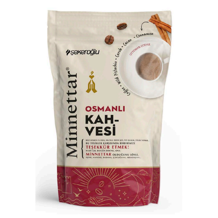 Minnettar (Ottoman) Osmanli Kahvesi Doypack 165Grx12