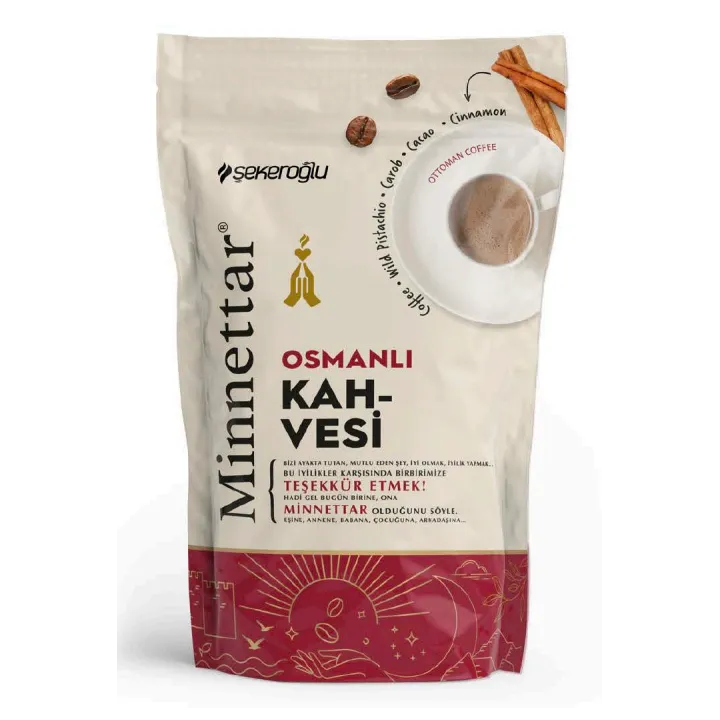 Minnettar (Ottoman) Osmanli Kahvesi Doypack 165Grx12