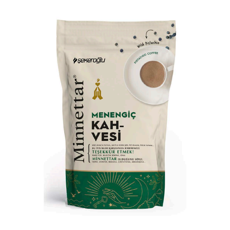 Minnettar (Pistache) Menengic Kahvesi Doypack 165Grx12 Minnettar (Pistache) Menengic Kahvesi Doypack 165Grx12