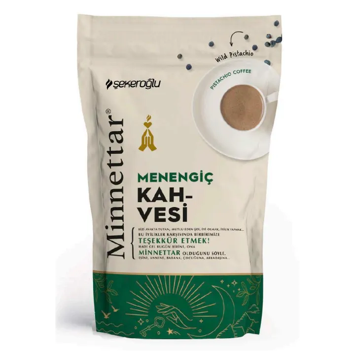 Minnettar (Pistache) Menengic Kahvesi Doypack 165Grx12