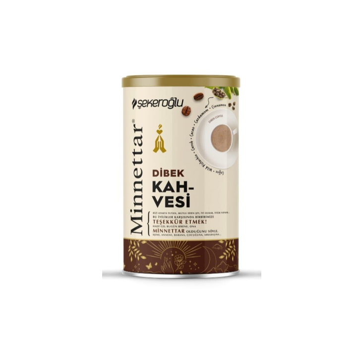 Minnettar Dibek Kahvesi Teneke Kutu 200Grx12