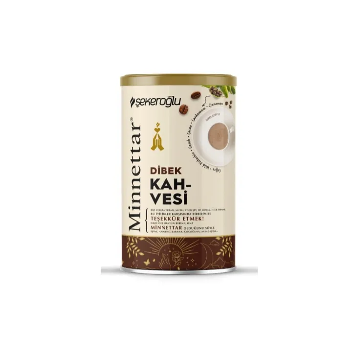 Minnettar Dibek Kahvesi Teneke Kutu 200Grx12