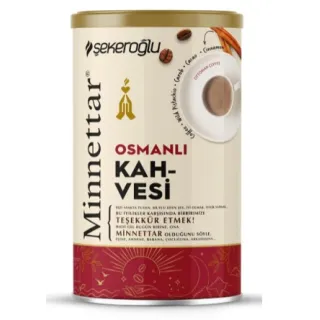 Minnettar Osmanli Kahvesi Teneke Kutu 200Grx12