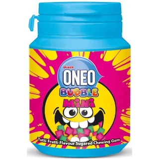 Oneo Bubble Mini Tutti Frutti Sekerli Sakiz 60Gx20