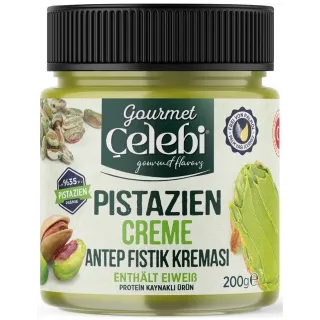 12 Pots Creme De Pistaches - Gourmet Celebi - 12 X 200G