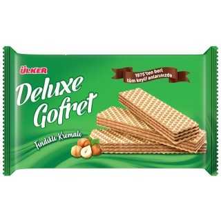 Ulker Deluxe Findikli Gofret 220 Gx10