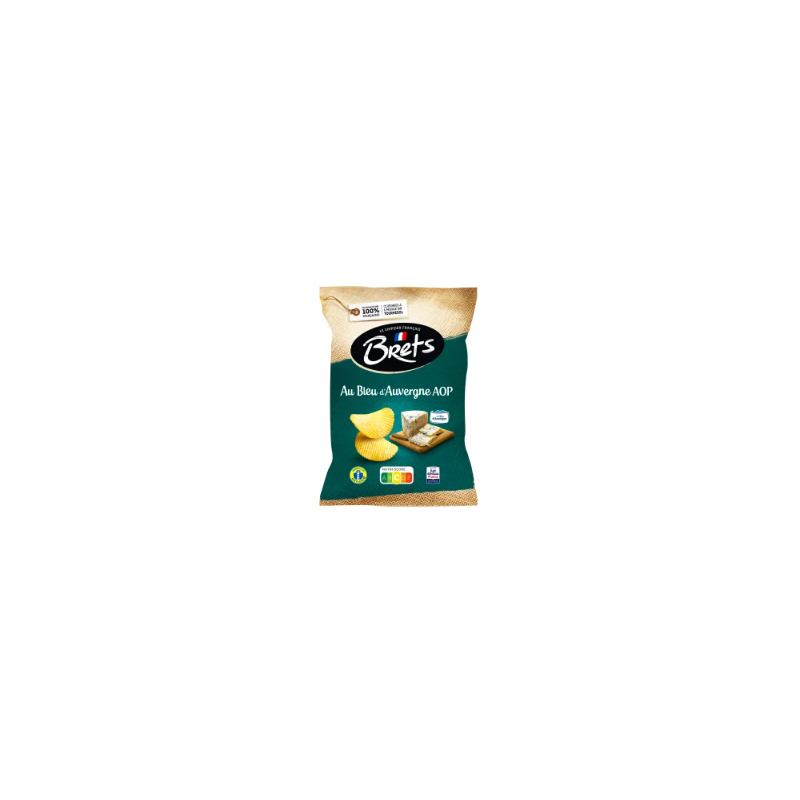 Chips Brets Bleu D'Auvergne Lot De10X125G