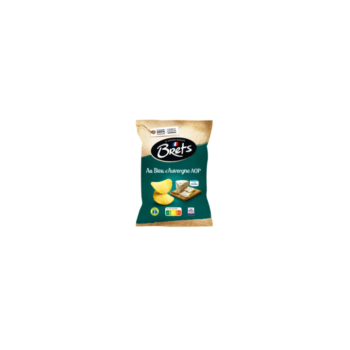 Chips Brets Bleu D'Auvergne Lot De10X125G