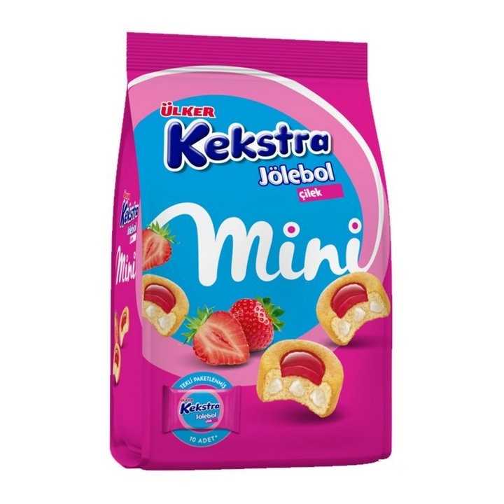 Kekstra Mini Cilekli Jolebol Kek 150G 10X1 10