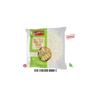 Ayam Galettes De Riz 22Cm 200G 24X1