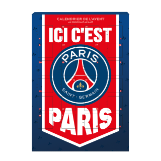 Calendriers de l’Avent PSG – Boîte de 30 x 75g | Vente en Gros Calendriers de l’Avent PSG – Boîte de 30 x 75g | Vente en Gros