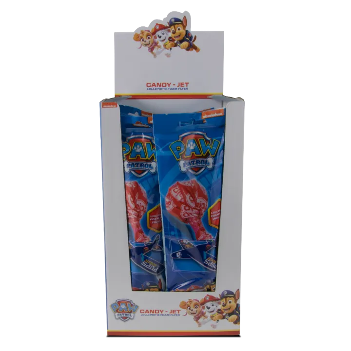 Bip Paw Patrol Candy-Jet 180Gr 18X8 Promotion !!!