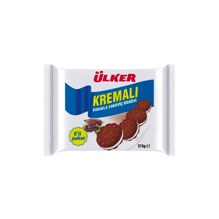 Ulker Kakao (Cacao) Kremali 8X61G 8X1 8