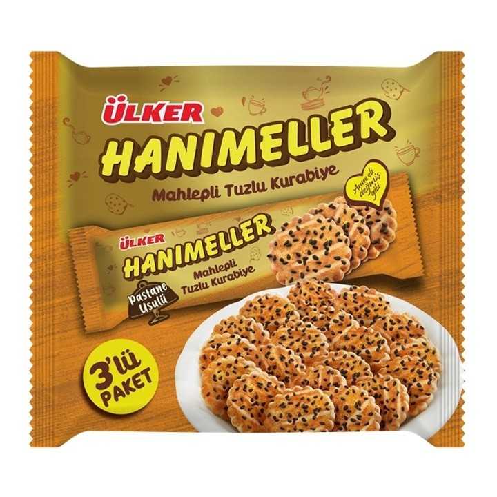 Hanimeller Mahlepli Tuzlu Kurabiye 3X81G (8X1 8)