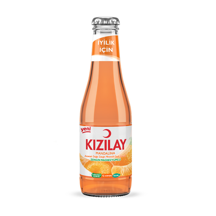 Kizilay Mandalina Meyveli Maden Suyu 200Ml 6X4