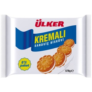 Ulker Vanilya Kremali Biskuvi 8Li 61G 8X1 8
