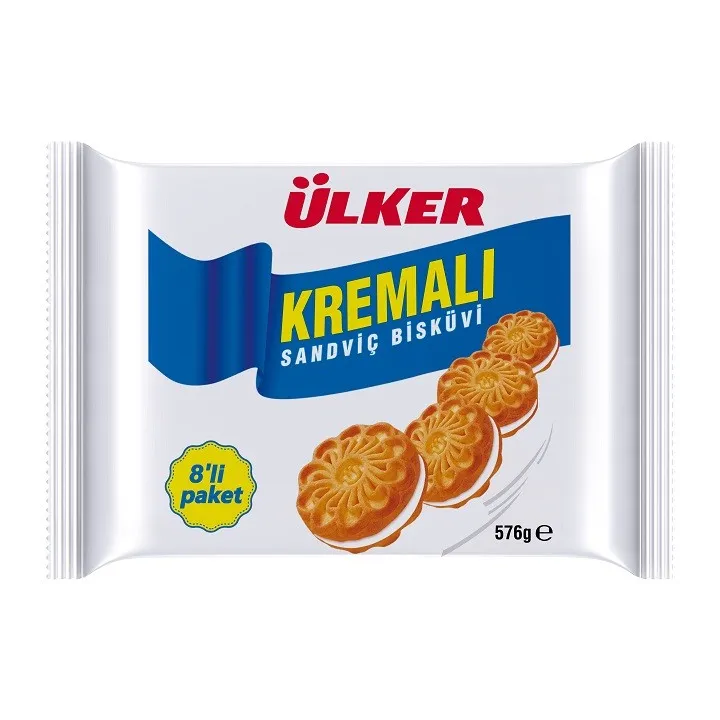 Ulker Vanilya Kremali Biskuvi 8Li 61G 8X1 8