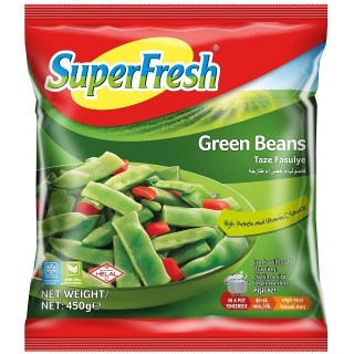Sf Taze Fasulye (Haricots Plats) 450G 16X1 16  D Sf Taze Fasulye (Haricots Plats) 450G 16X1 16  D