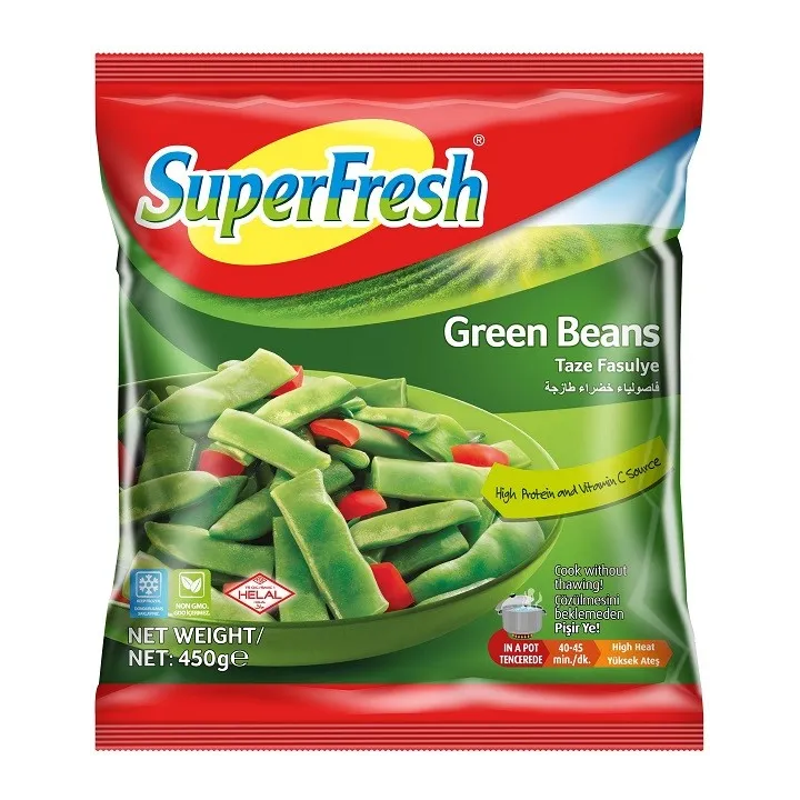 Sf Taze Fasulye (Haricots Plats) 450G 16X1 16 D
