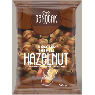 Senocak Kavrulmus Kabuklu Findik 500Gx12 Senocak Kavrulmus Kabuklu Findik 500Gx12