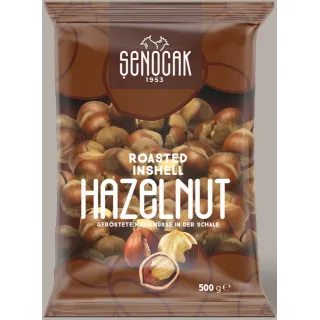 Senocak Kavrulmus Kabuklu Findik 500Gx12