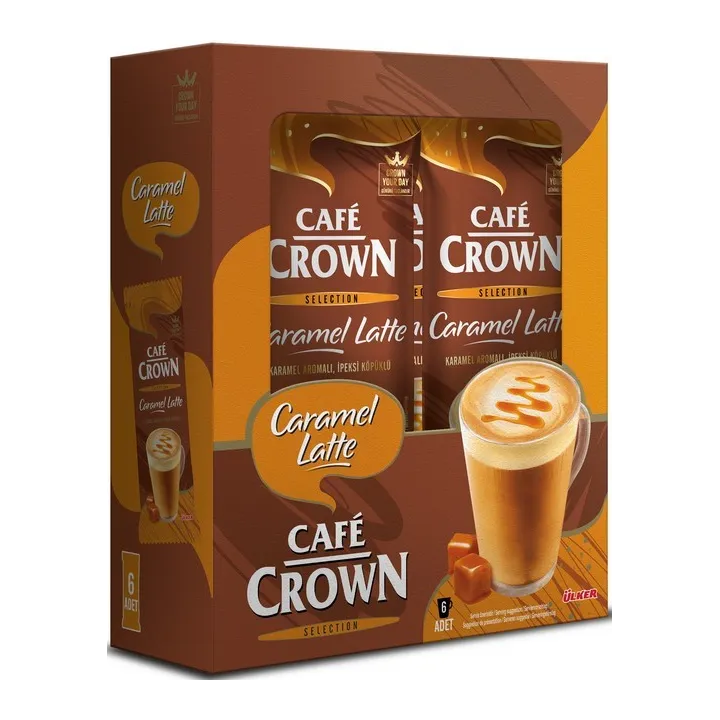 Cafe Crown Selection Karamel Latte 129G 24X1 24